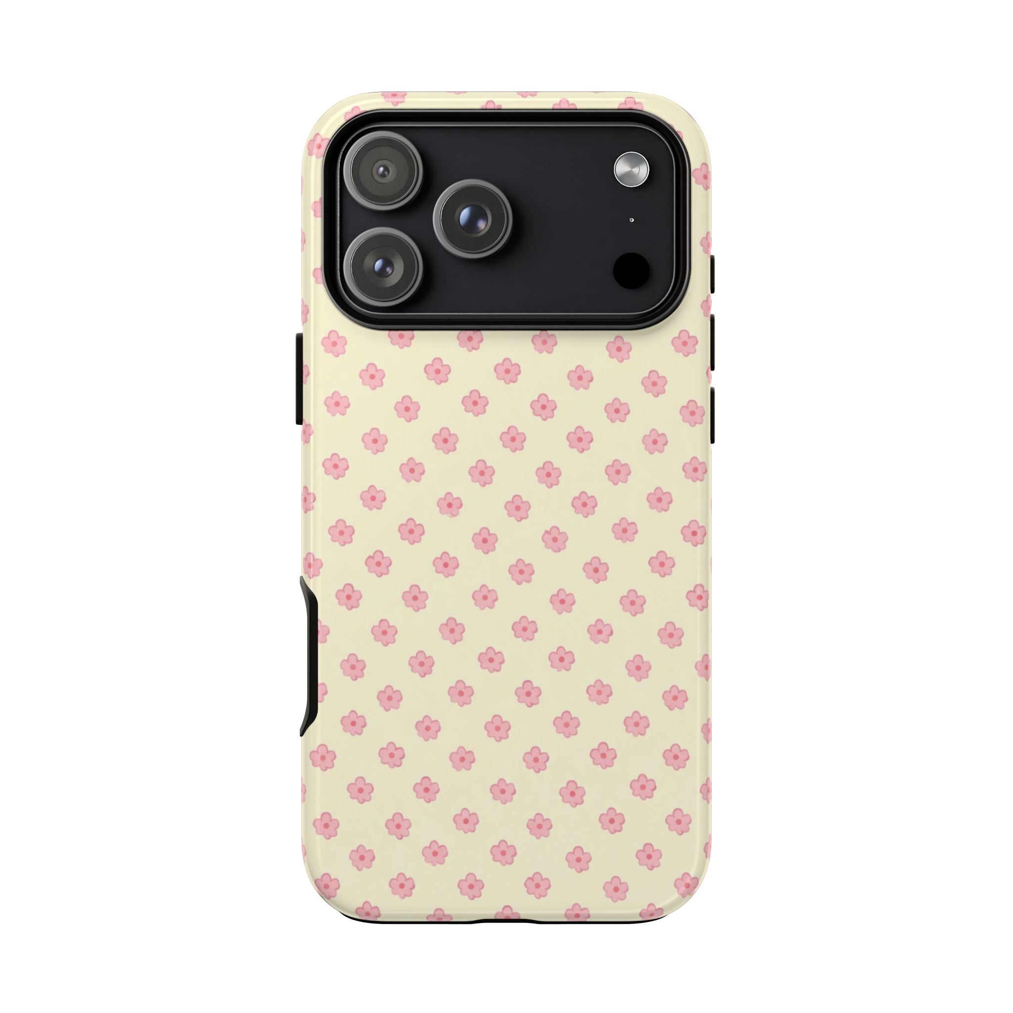 Olivia Floral Dot Tough Phone Case