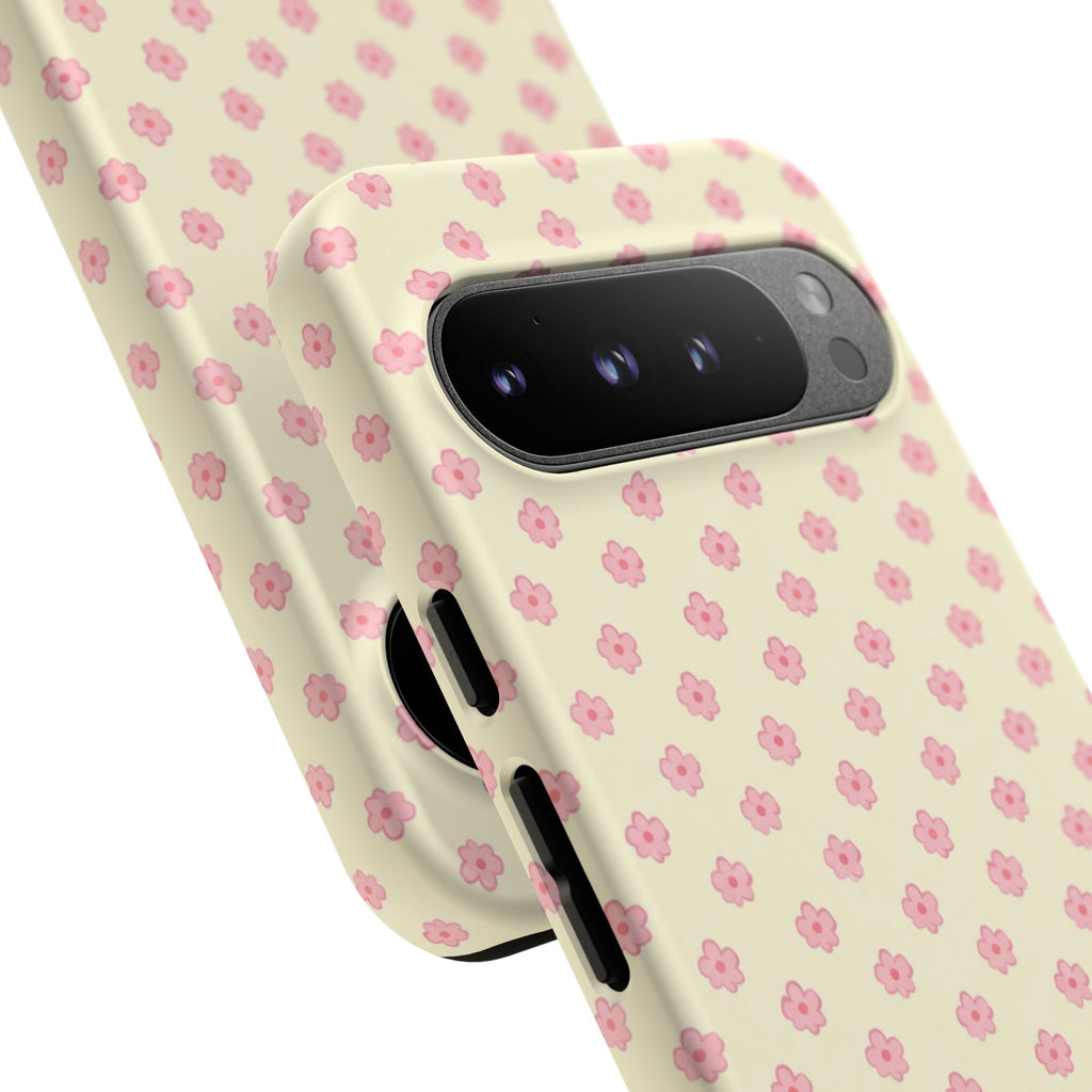 Olivia Floral Dot Tough Phone Case