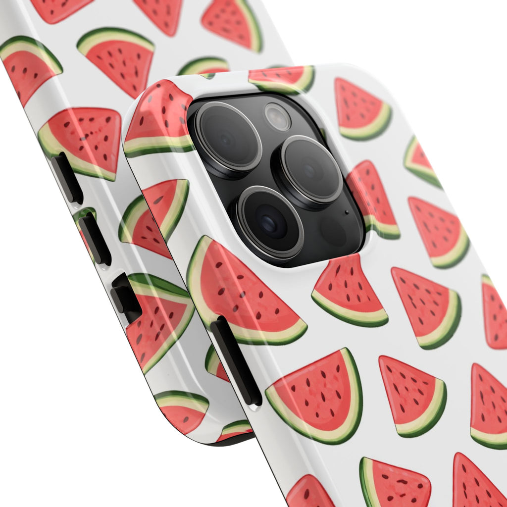 Coque de téléphone robuste motif pastèque Marina