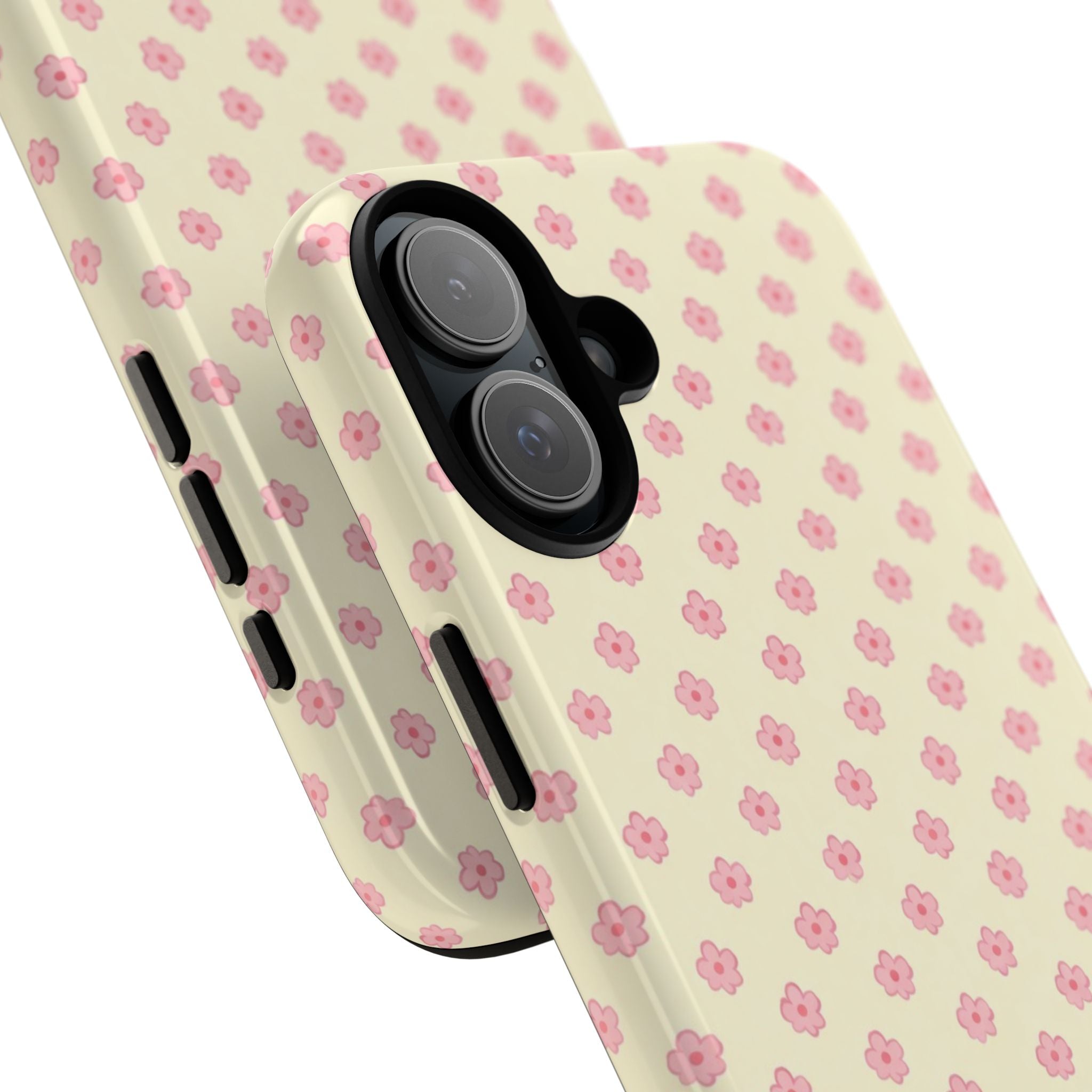 Olivia Floral Dot Tough Phone Case