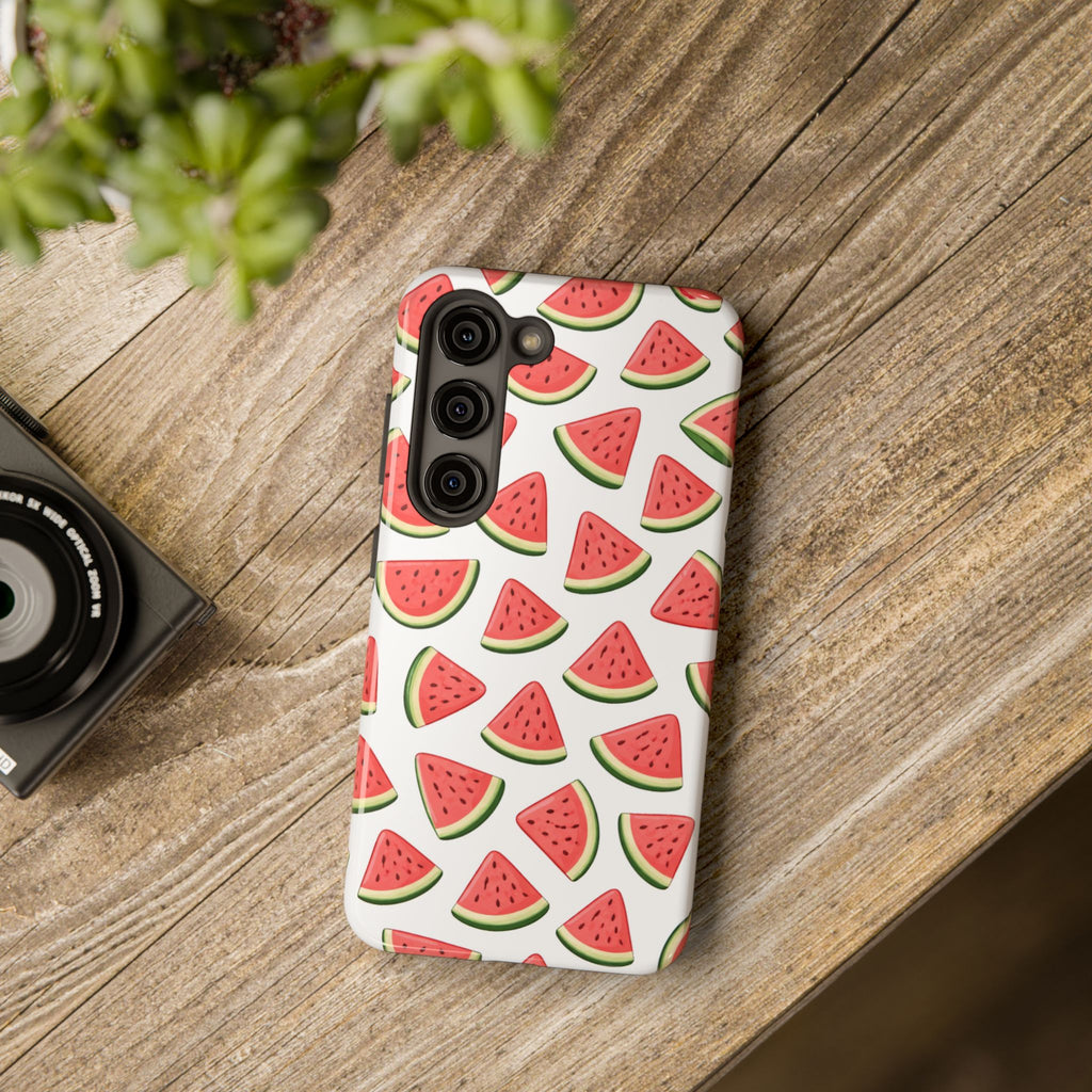 Coque de téléphone robuste motif pastèque Marina