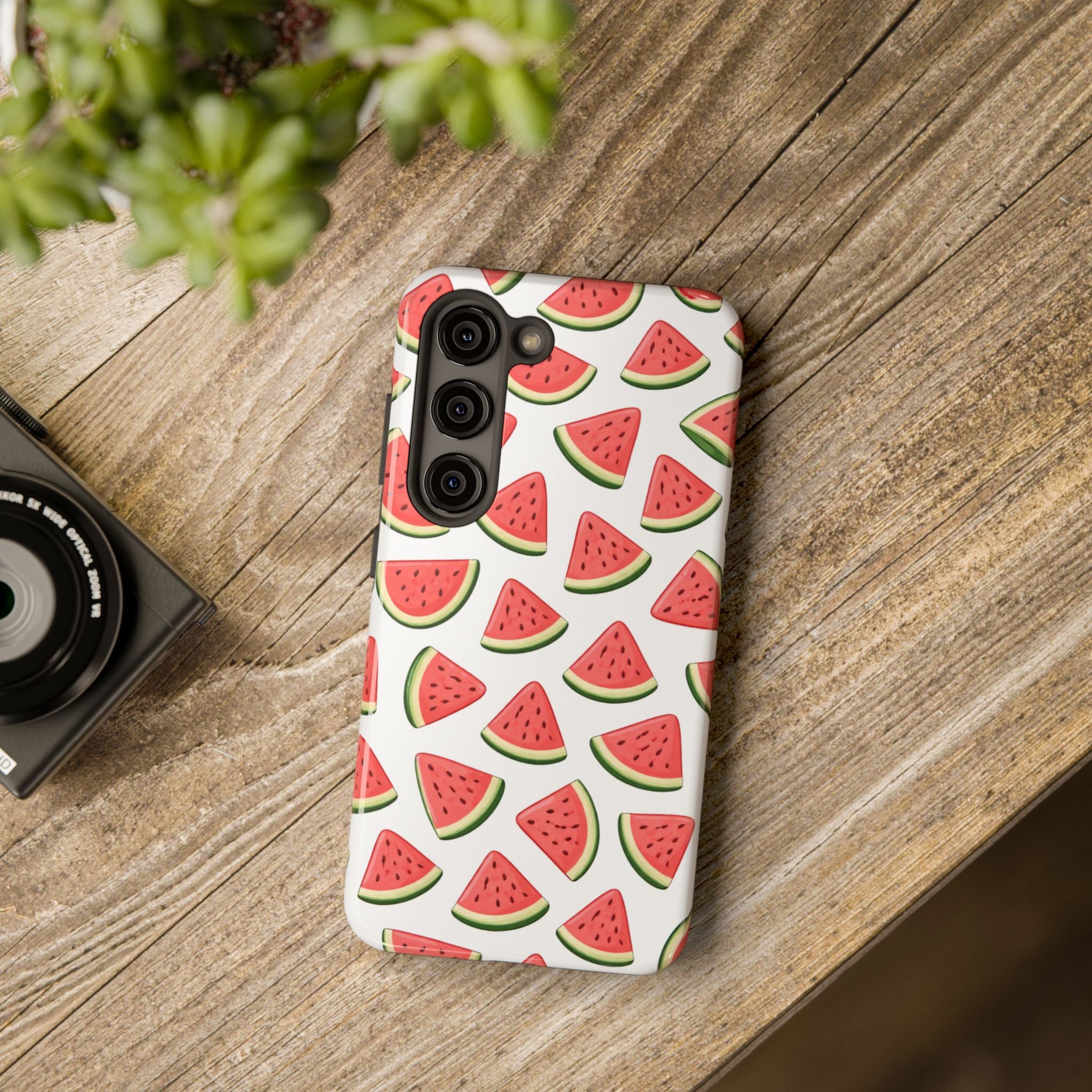 Coque de téléphone robuste motif pastèque Marina